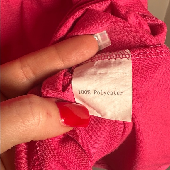 Elegant Pink Floral Embellished Women's Top - Picture 3 of 6